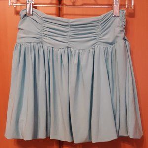Estam USA Balloon Mini Skirt w/rushed waist, NWOT